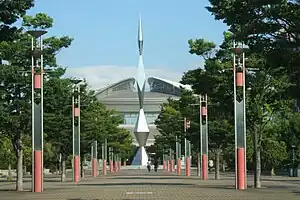 福山市緑町公園屋内球技場