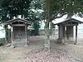 札所。左が第十七番、右が第四十六番。