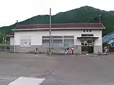 旧駅舎（2007年8月）