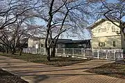 駅跡（2019年4月、別角度から）