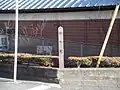 古市場跡の標識