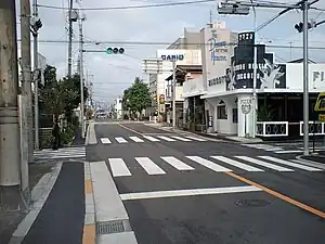南東部、東京都道165号伊奈福生線