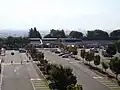 上り線側施設