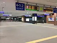 改札内（2019年1月）
