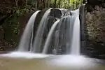 二ツ釜の滝（2009年（平成21年）5月）