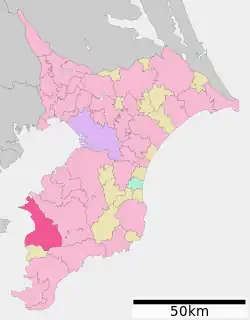 富津市位置図