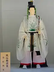 風俗舞装束(悠紀地方用)