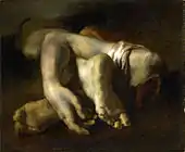 『足と手の習作』(1818/1819)（テオドール・ジェリコー）