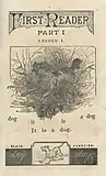 『New National Readers』(版画教本、1886年)