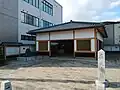 三井家発祥の地である松阪市の、豪商ポケットパーク。三越から寄贈されたライオン像がいる（前任地不詳）。