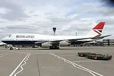 ボーイング747-400（100周年記念 - ニガス復刻塗装）