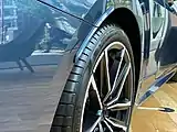 リアフェンダーとフェンダーモール