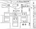 712：『家屋雑考』にある寝殿造の平面図1