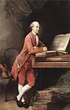 トマス・ゲインズバラ - Johann Christian Fischer (1774)