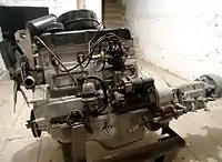 GAZ-21のM21直列4気筒エンジン