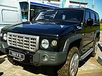 ティーグルの民間販売型GAZ-3121 "ティーグル2"