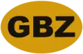 ジブラルタルの国際識別記号「GBZ」