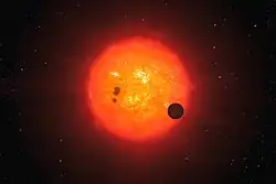 GJ 1214の想像図