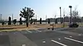 東方向。高根グラウンド、第八小、ビバホーム