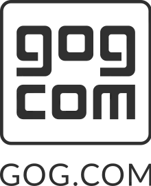 Stylised GOG.com lettering
