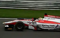 GP2に参戦したジェームス・カラド(2013年)