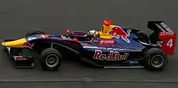 2015年までGP3で使用された「GP3/13」。カルロス・サインツJr.(MVアーデン)操縦。