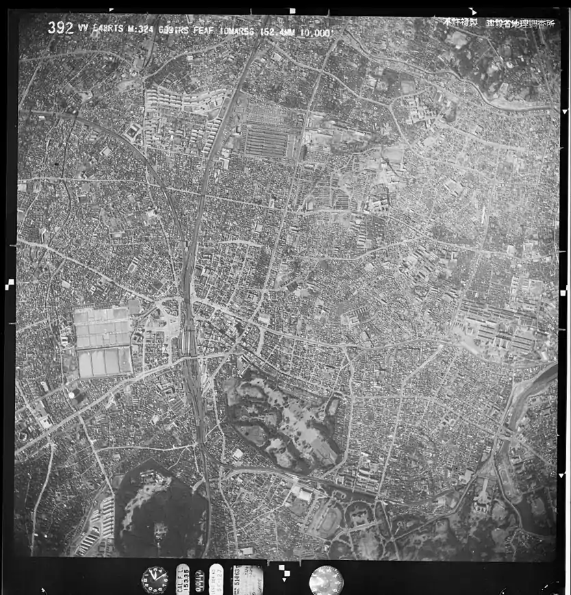 淀橋浄水場(1956年)