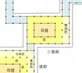 a01:鳥羽南殿小寝殿(「増補改編鳥羽離宮跡」より作成)
