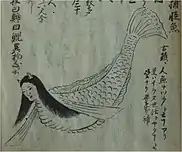 街談文々集要の人魚