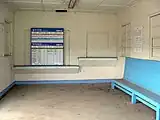 駅舎内部(2007年撮影)