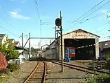 検修設備（右側）（2009年12月）