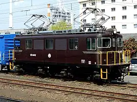 岳南鉄道ED40形ED402号機（元松本電気鉄道ED402 2008年3月）