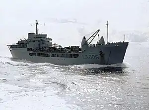 RFA Sir Galahad in May 1982