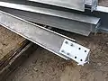 溶融亜鉛メッキされたI型鋼