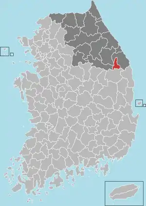 太白市の位置