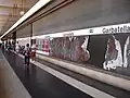 駅のプラットホーム