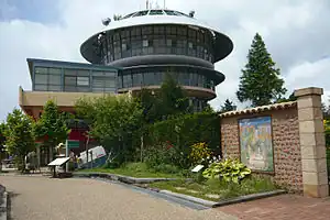 展望台(ガーデンミュージアム比叡になった後も残った)