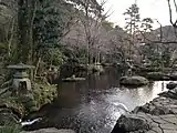 信長の庭（岐阜公園）（2014年2月）
