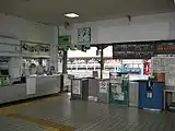 改札口（2011年10月）
