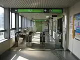 改札口(2009年8月)