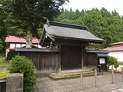 浄妙寺の山門(県指定文化財)