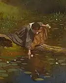 Gathering Lilies (1865),