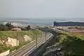 ミッドランド駅付近の線路