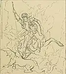 聖ゲオルギウスの素描 1859年