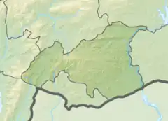 ガズィアンテプの位置（ガズィアンテプ県内）