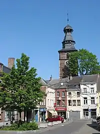 世界遺産にも登録されている街の鐘楼
