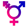 Universal transgender symbol