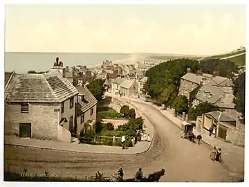 ポートランドの町並み（1890年代）