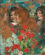 (画)ジョージ・ヘンリー Poppies (1891)