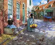オランダの花売り娘